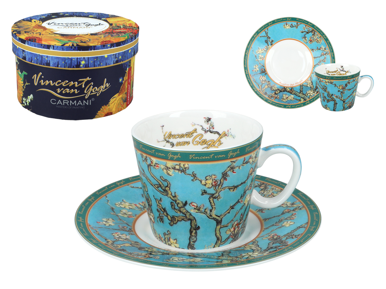 Carmani, Espressotasse 90 Ml – Van Gogh/mandelblüte