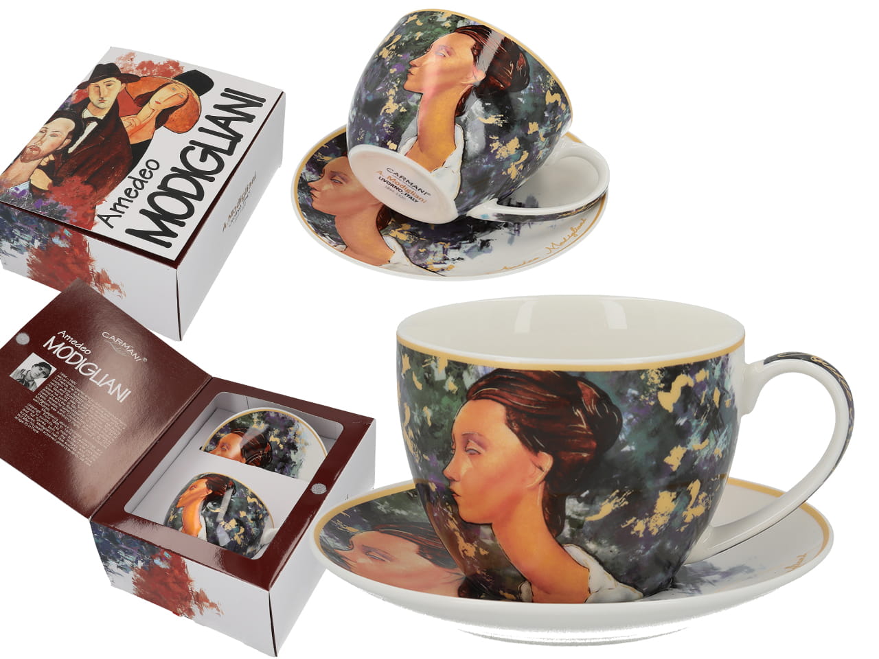 Carmanii, Tasse Und Untertasse Von A. Modigliani