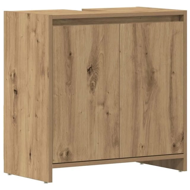 vidaXL Waschbeckenunterschrank Artisan-Eiche 60x33x60 cm 861146