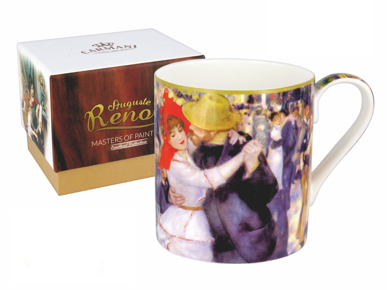 Carmani, Becher - Auguste Renoir/der Ball Im Moulin De La Galette