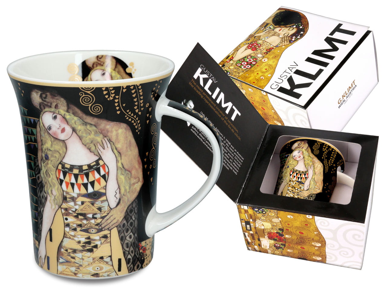 Carmani, Becher – Gustav Klimt, Adam Und Eva