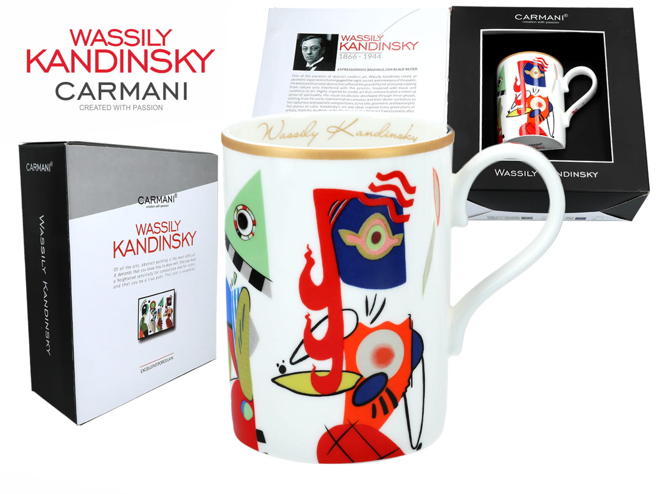Carmani-becher, 370 Ml – Wassily Kandinsky/musen