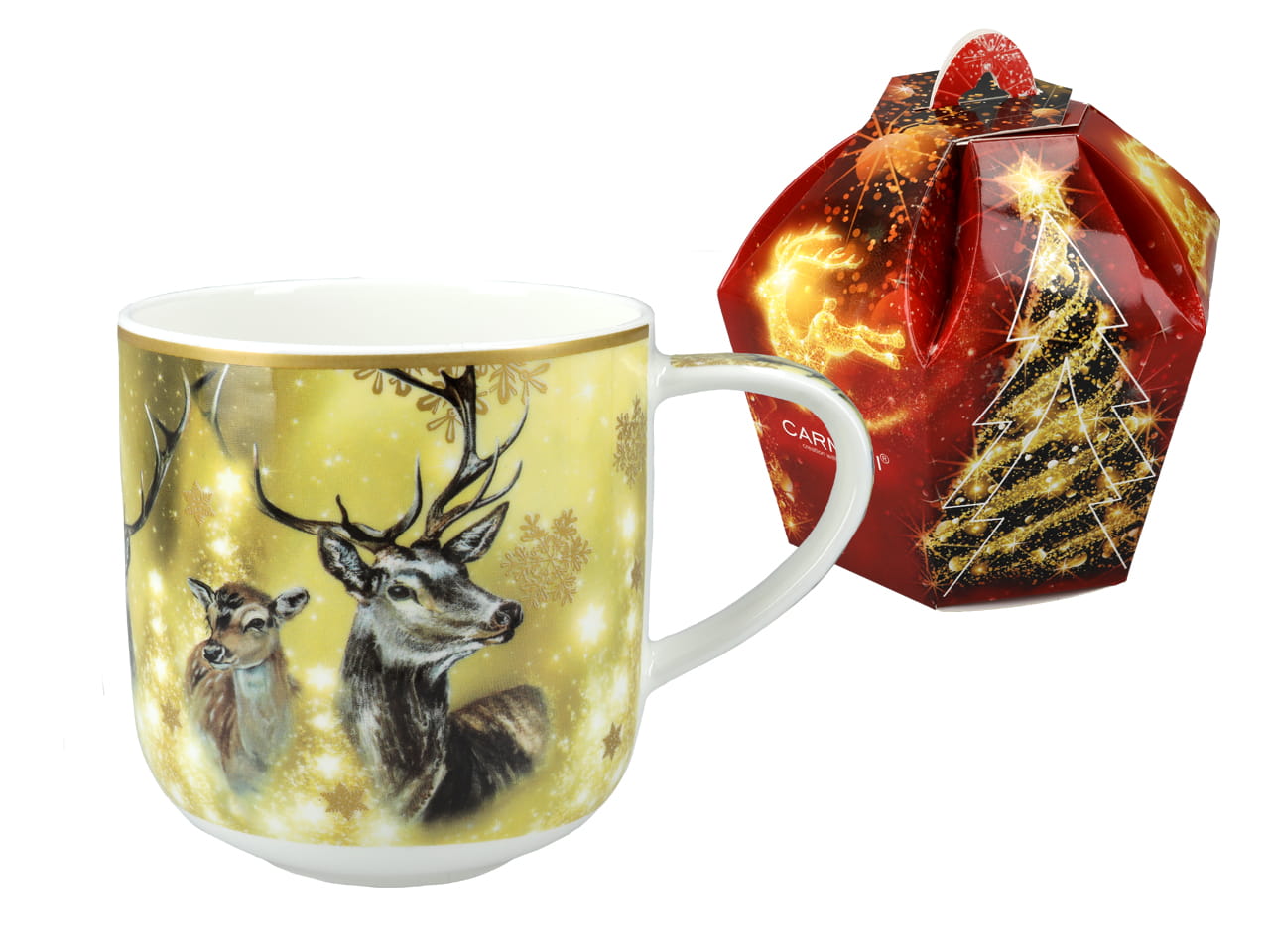 Carmani, Weihnachtstasse 450 Ml – Hirsch