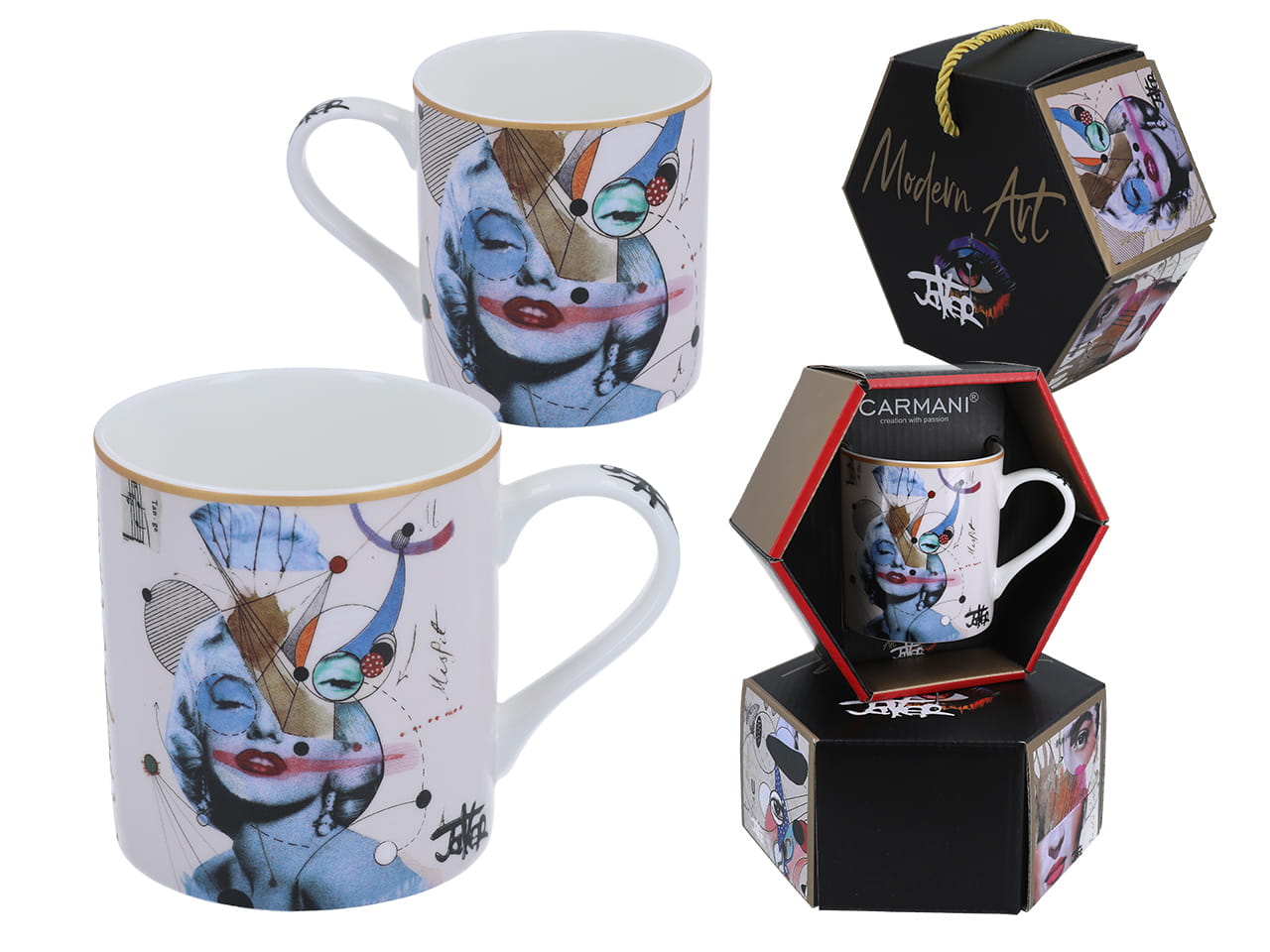 Carmani, Loui Jover Tasse - Marilyn Monroe