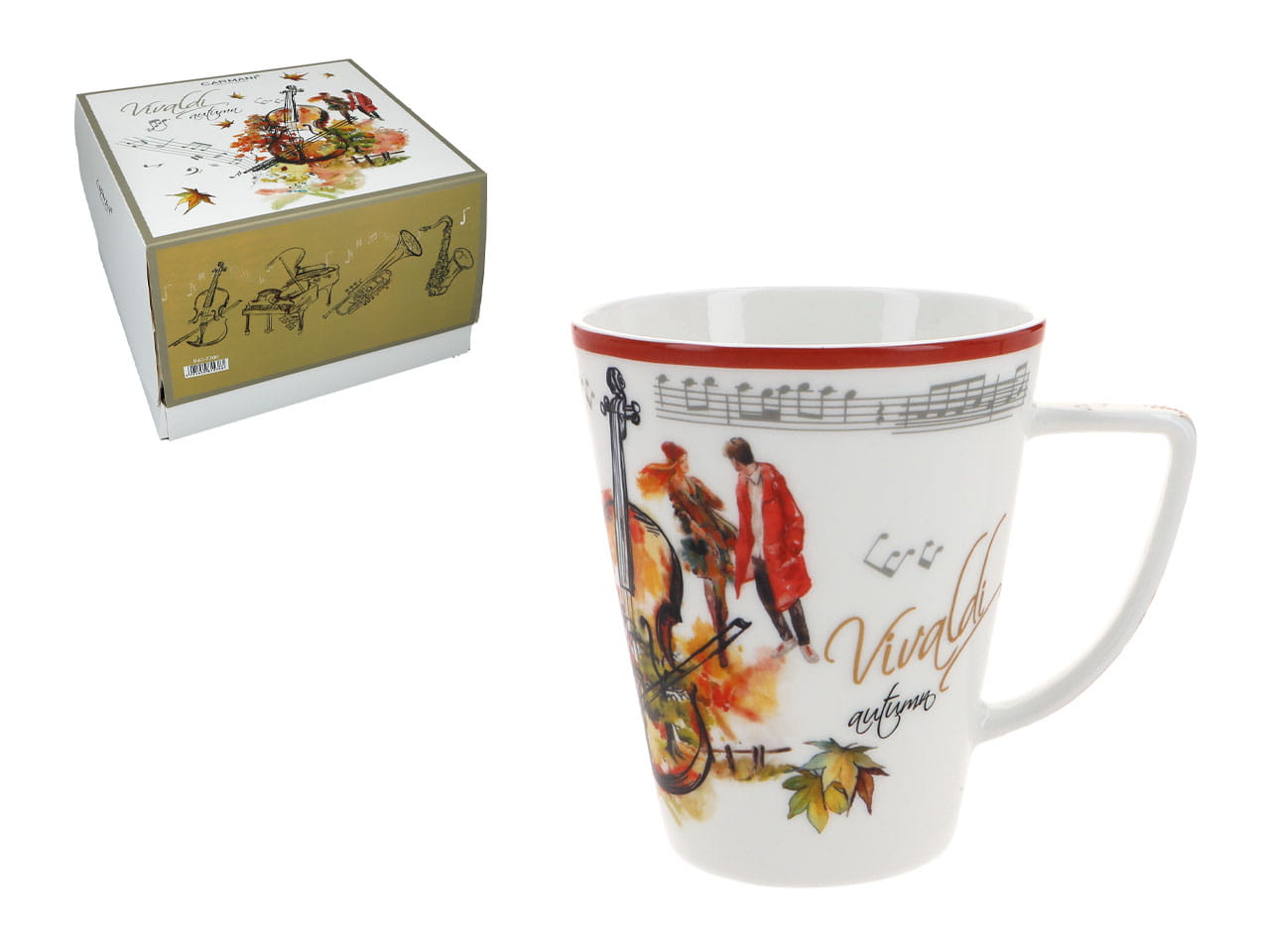 Carmani, 370-ml-becher – Antonio Vivaldi/herbst
