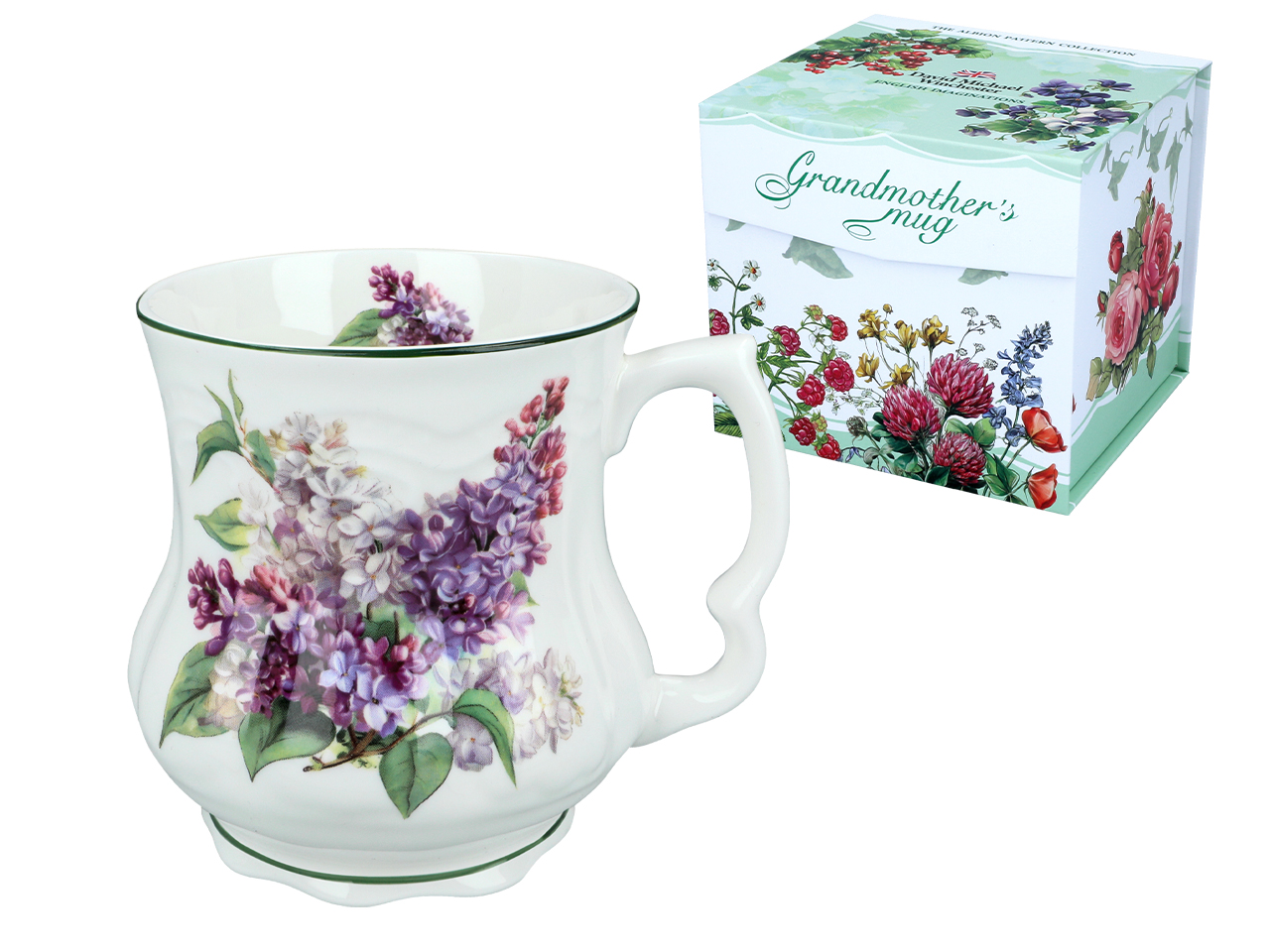 Carmani, Omas Tasse 370 Ml - Limette/lila