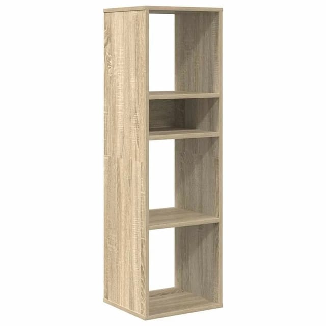 vidaXL Bücherregal Sonoma-Eiche 34x31x112 cm Holzwerkstoff 860285