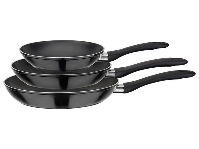 GSW Pfannen Set Nova 3 Teillig Schwarz
