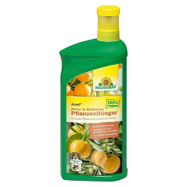 Neudorff Zitrus- & Mediterranpflanzen-Dünger Flüssig Azet 1,