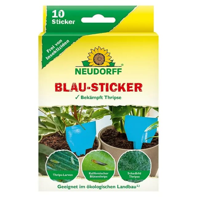 Neudorff Blau-Sticker Insektenfalle 10 Stück