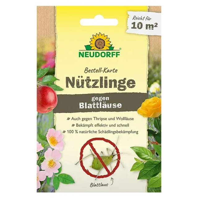 Neudorff Bestell-Karte Nützlinge Gegen Blattläuse 10 m²