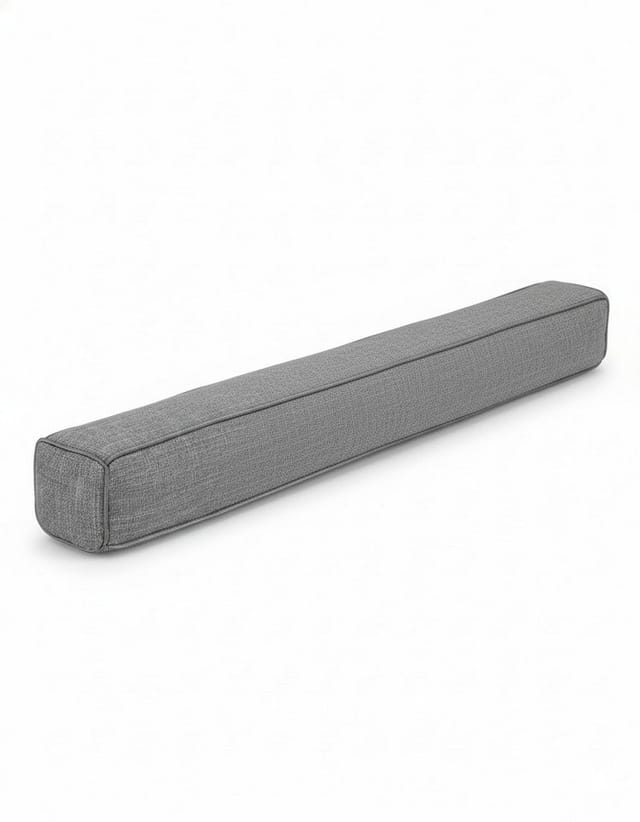 Beautissu Levante OM Zugluftstopper 6,5x90cm Grau