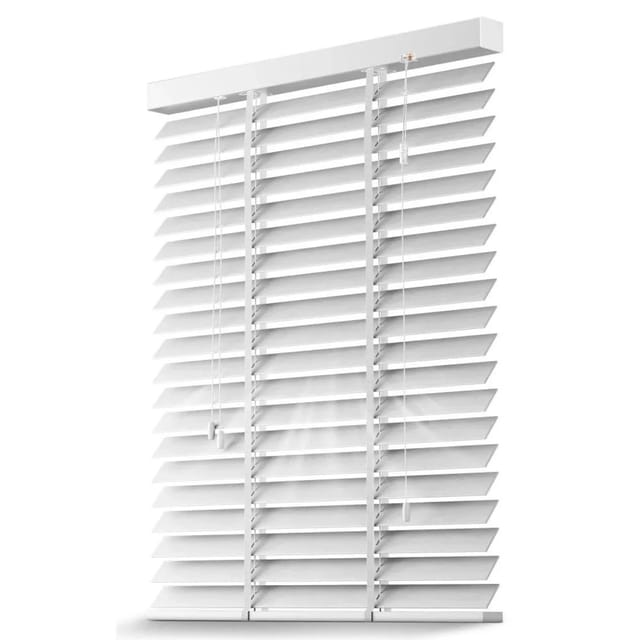 Sol Royal SolDecor BE5 Holzjalousie B110xH250cm Weiß