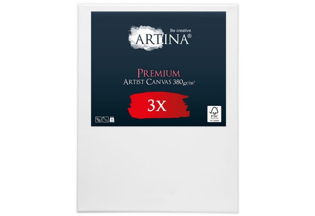 Artina Premium Keilrahmen 30x40cm FSC 3tlg