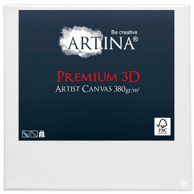Artina Premium 3D Keilrahmen 30x30cm FSC