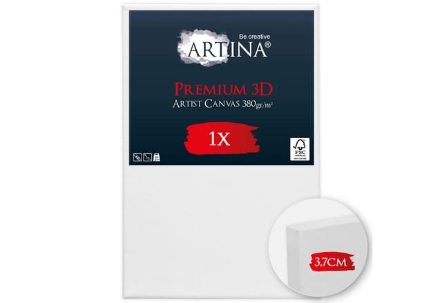 Artina Premium 3D Keilrahmen 18x24cm FSC
