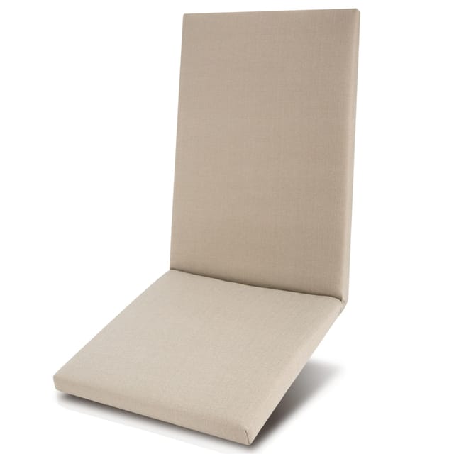 Beautissu QD-HL Hochlehner 122x48x5,5cm Beige