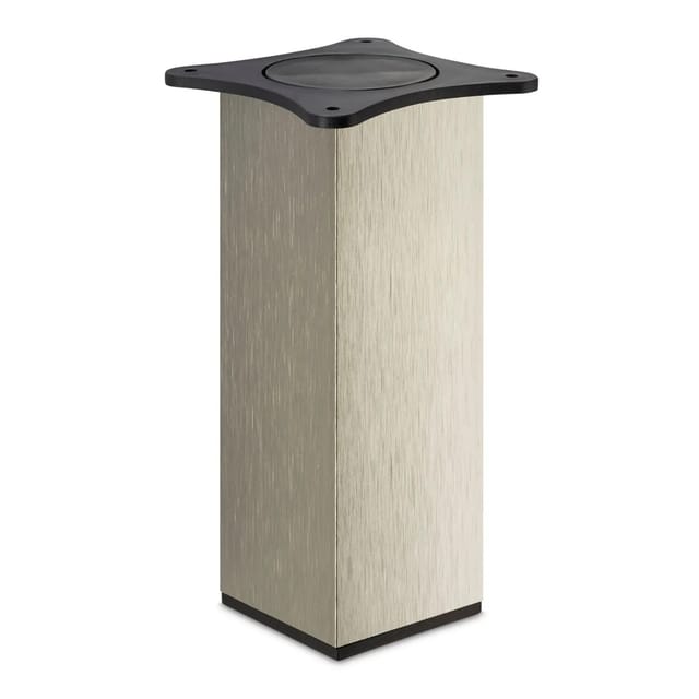 SOTECH Möbelfuß QUEBEC II 65 x 65 mm Höhe 200 mm Edelstahloptik
