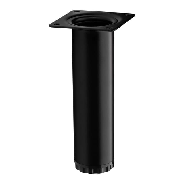 SOTECH Möbelfuß BRAVO Ø40mm Höhe 150 mm Schwarz Matt