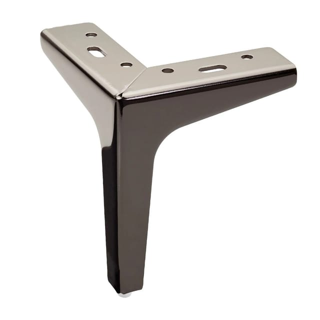 SOTECH Möbelfuß VICTOR Höhe 150 mm Schwarz Verchromt