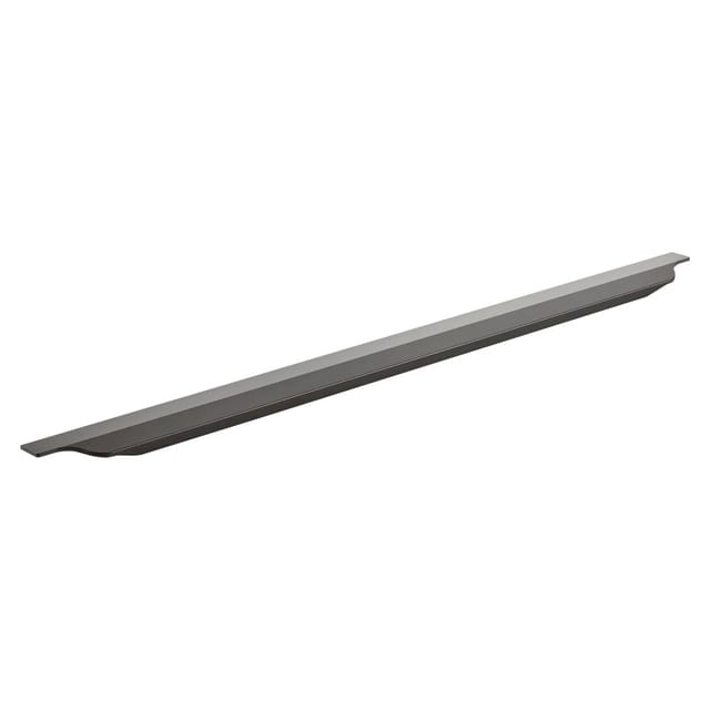 SOTECH Griffleiste KONTUR 995 x 39 x 20 mm Schwarz Gebürstet Aluminiumprofil mit Harpunensteg Zum Einfräsen