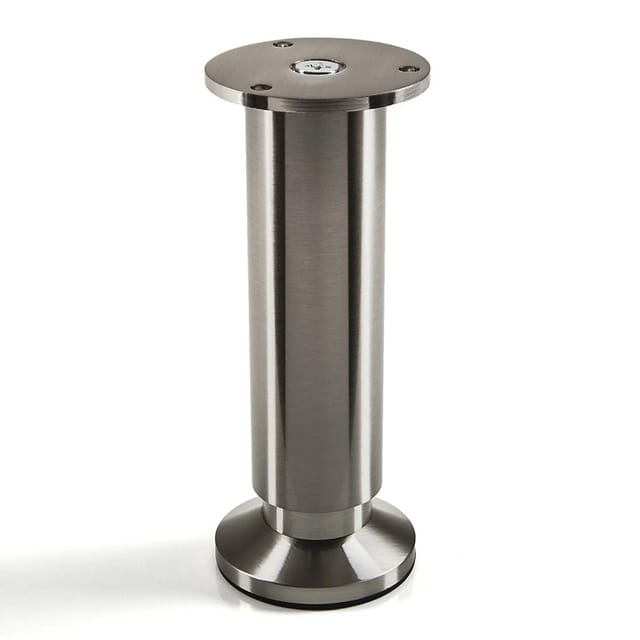 SOTECH Möbelfuß ALPHA Edelstahloptik Höhe 150 mm