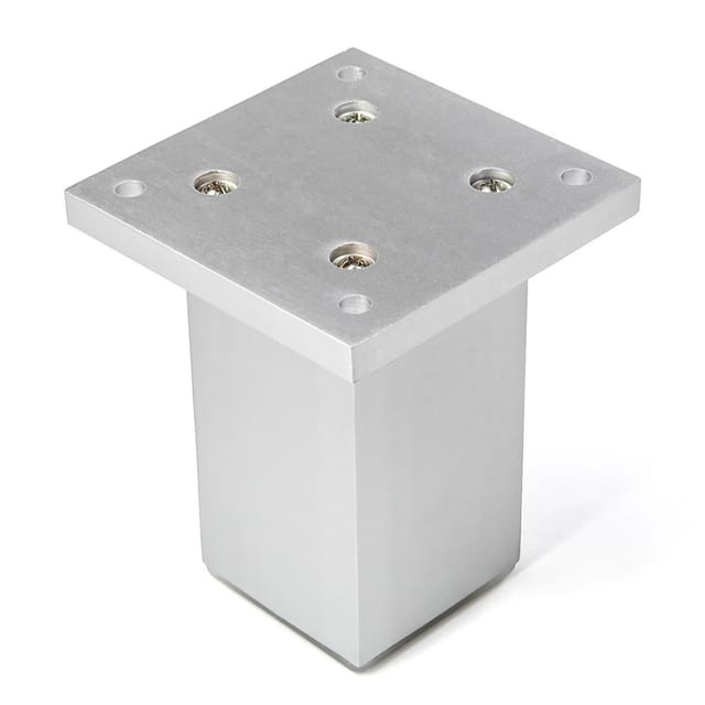 SOTECH Möbelfuß Chrom Matt Höhe 100 mm