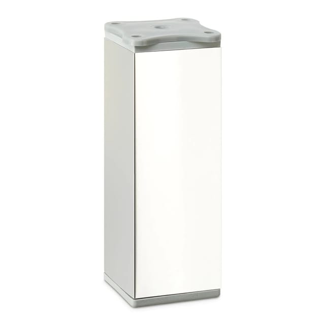 SOTECH Möbelfuß DAK III 40 x 40 mm Höhe 120 mm Chrom Poliert Höhenverstellbar