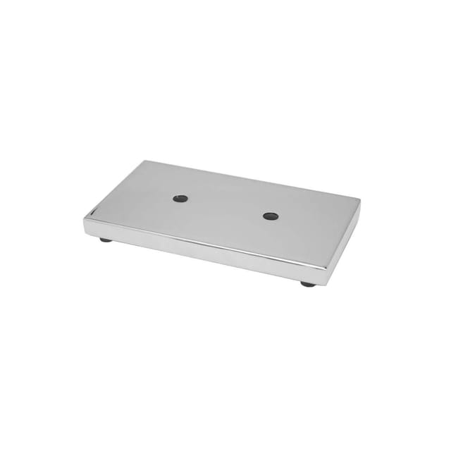 SOTECH Möbelfuß Flach Chrom Poliert 180 x 100 mm Höhe 20 mm