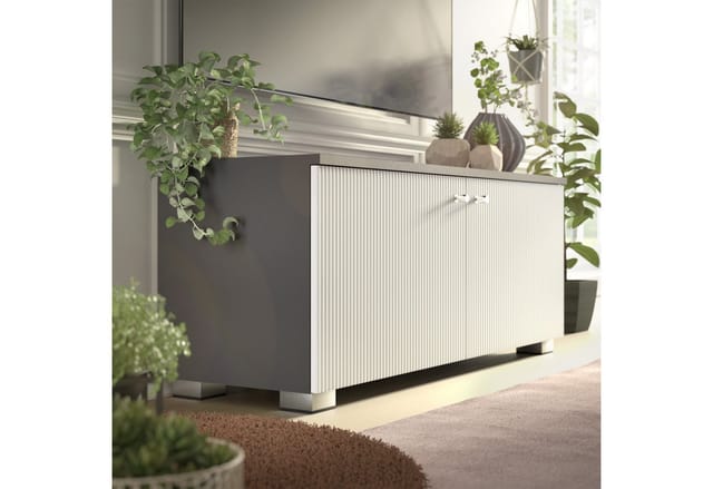 SOTECH 4er Set Möbelfüße MOTEL 65 x 65 mm Höhe 25 mm Edelstahloptik