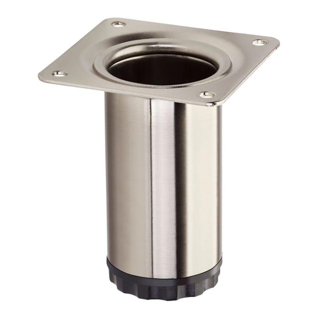 SOTECH Möbelfuß BRAVO Ø40mm Höhe 80 mm Edelstahloptik