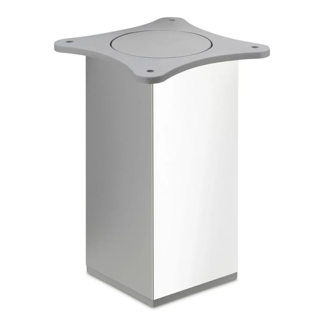 SOTECH Möbelfuß QUEBEC II 65 x 65 mm Höhe 150 mm Chrom Poliert