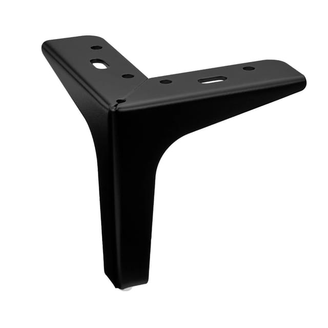 SOTECH Möbelfuß VICTOR Höhe 130 mm Schwarz Matt