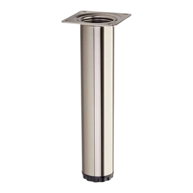 SOTECH Möbelfuß BRAVO Ø40mm Höhe 200 mm Edelstahloptik