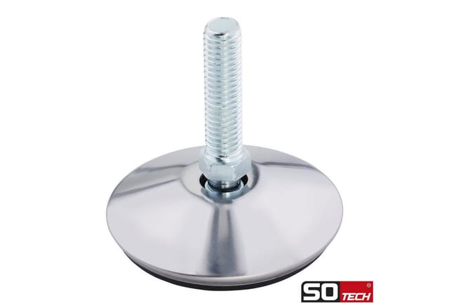 SOTECH 10er Set Verstellfüße MOBILIA Ø50 mm M8x30 Neigbar inkl. Einschraubmuffen