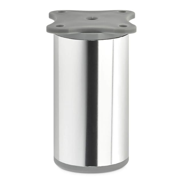 SOTECH Möbelfuß DAP II Ø40 mm Höhe 80 mm Chrom Poliert Höhenverstellbar