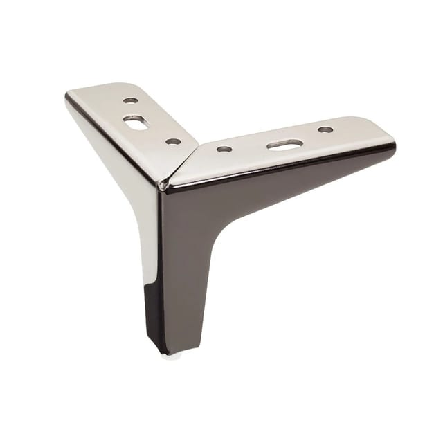 SOTECH Möbelfuß VICTOR Höhe 100 mm Schwarz Verchromt