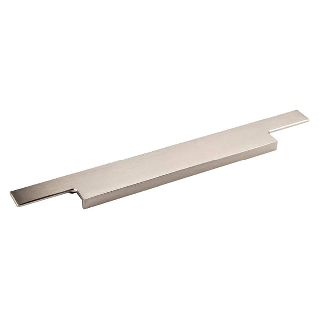 SOTECH Griffleiste SMAL Länge 323 mm Edelstahloptik Gebürstet mit Harpunensteg Montage Zum Einfräsen