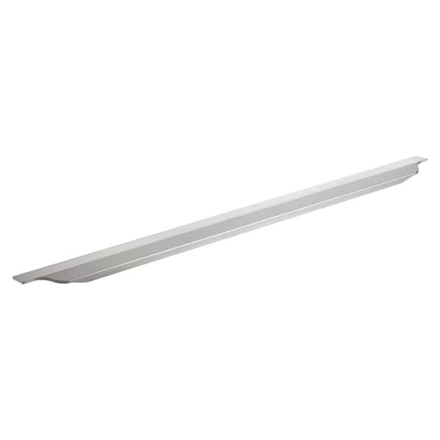 SOTECH Griffleiste KONTUR 495 x 39 x 20 mm Edelstahloptik Gebürstet Aluminiumprofil mit Harpunensteg Zum Einfräsen
