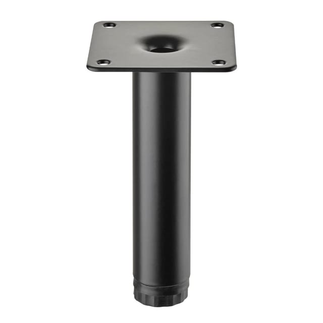 SOTECH Möbelfuß LIMA D25 x 120 Schwarz Matt