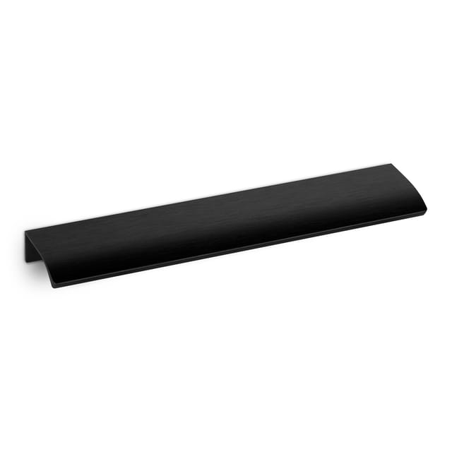 SOTECH Griffleiste BLANKETT ALEX 200 x 18 x 42 mm Aluminium Schwarz Gebürstet