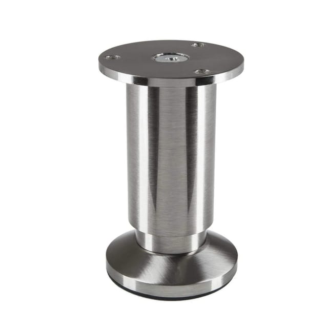 SOTECH Möbelfuß ALPHA Edelstahloptik Höhe 100 mm