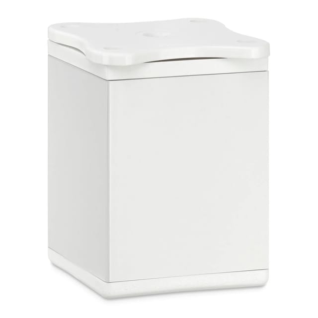 SOTECH Möbelfuß DAK IV 40 x 40 mm Höhe 60 mm Weiß Höhenverstellbar