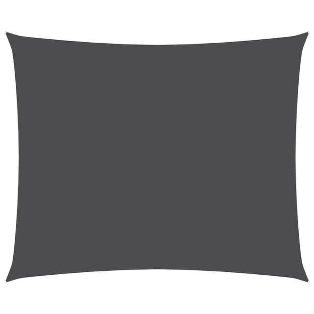 vidaXL Sonnensegel Oxford-Gewebe Rechteckig 2,5x3,5 m Anthrazit 135096