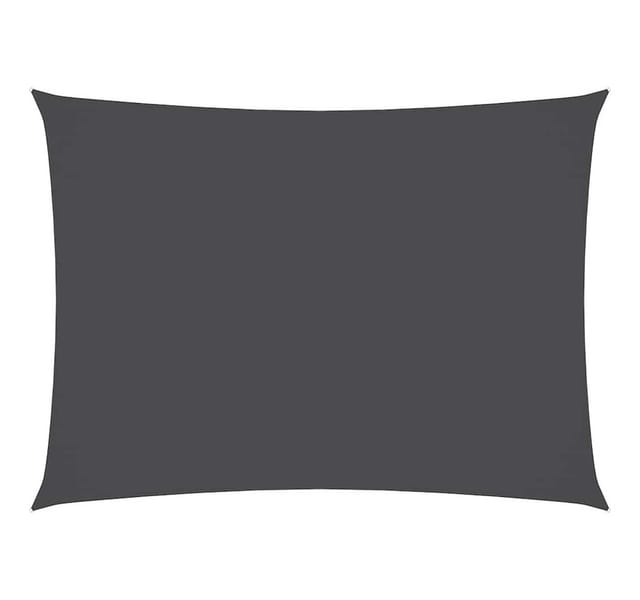 vidaXL Sonnensegel Oxford-Gewebe Rechteckig 3x4,5 m Anthrazit 135101