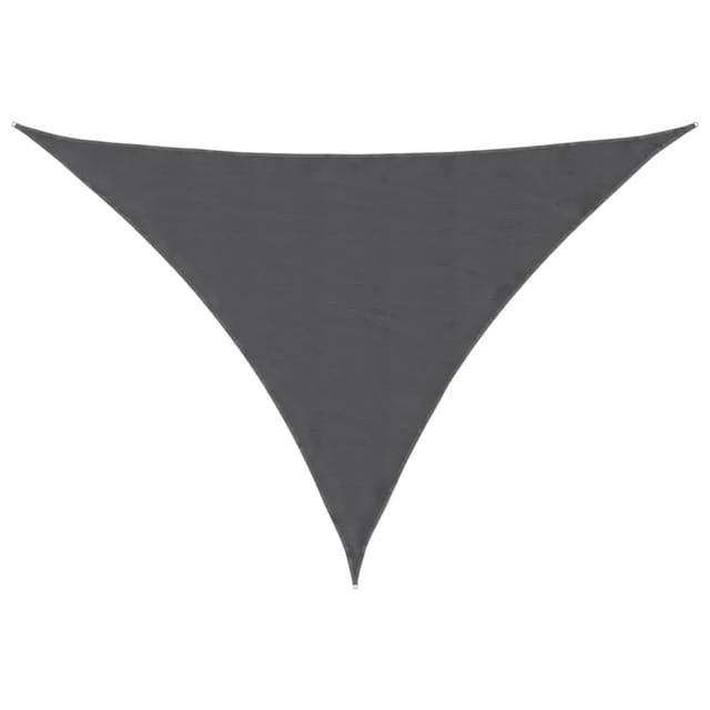 vidaXL Sonnensegel Oxford-Gewebe Dreieckig 3x4x5 m Anthrazit 135118