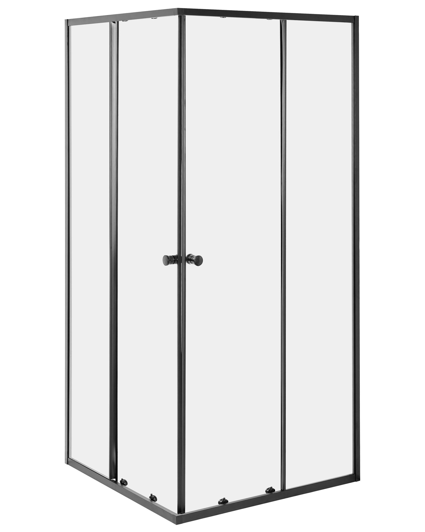 Duschkabine Huapi 90 X 90 X 190 Cm Schwarz