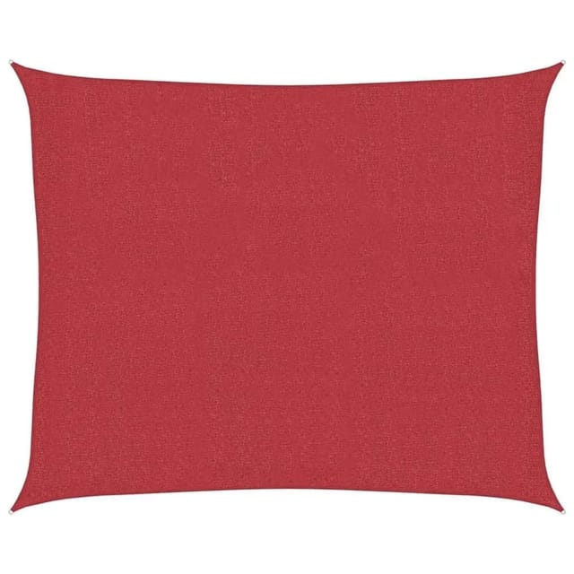 vidaXL Sonnensegel 160 g/m² Rot 2,5x3 m HDPE 311617