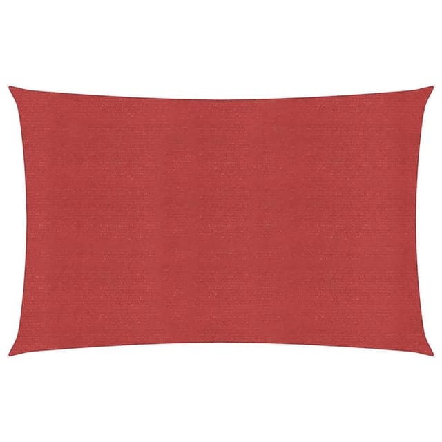 vidaXL Sonnensegel 160 g/m² Rot 2,5x5 m HDPE 311621