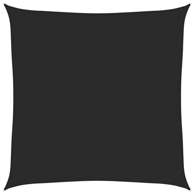 vidaXL Sonnensegel 160 g/m² Schwarz 7x7 m HDPE 311720